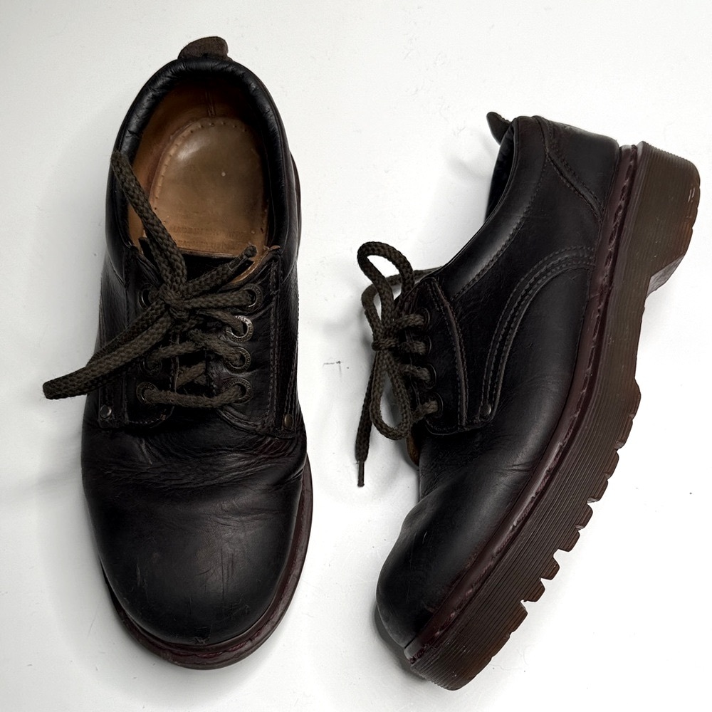 Dr. Martens Black Leather Oxfords